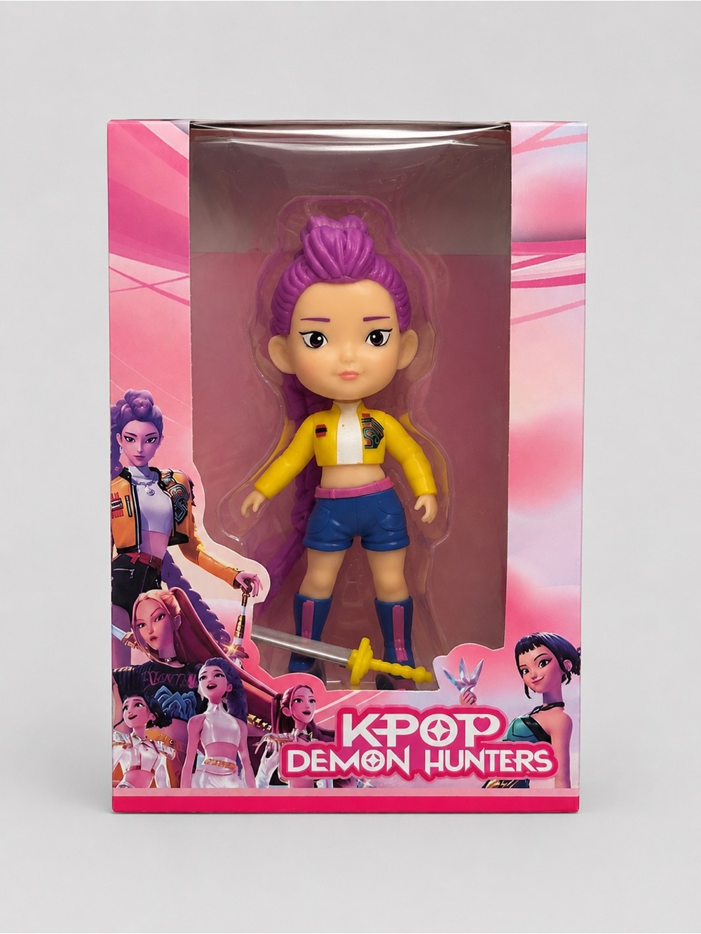 KPOP Demon Hunters Rumi Doll with Sword
Accessory - New in Box